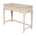 International Concepts Vanity Table, Unfinished DT-2